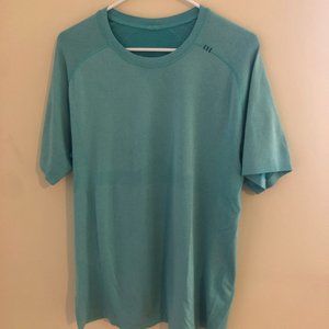 Lululemon Men's Metal Vent Tech Short Sleeve (Teal)
